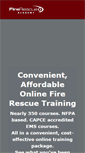 Mobile Screenshot of firerescue1academy.com